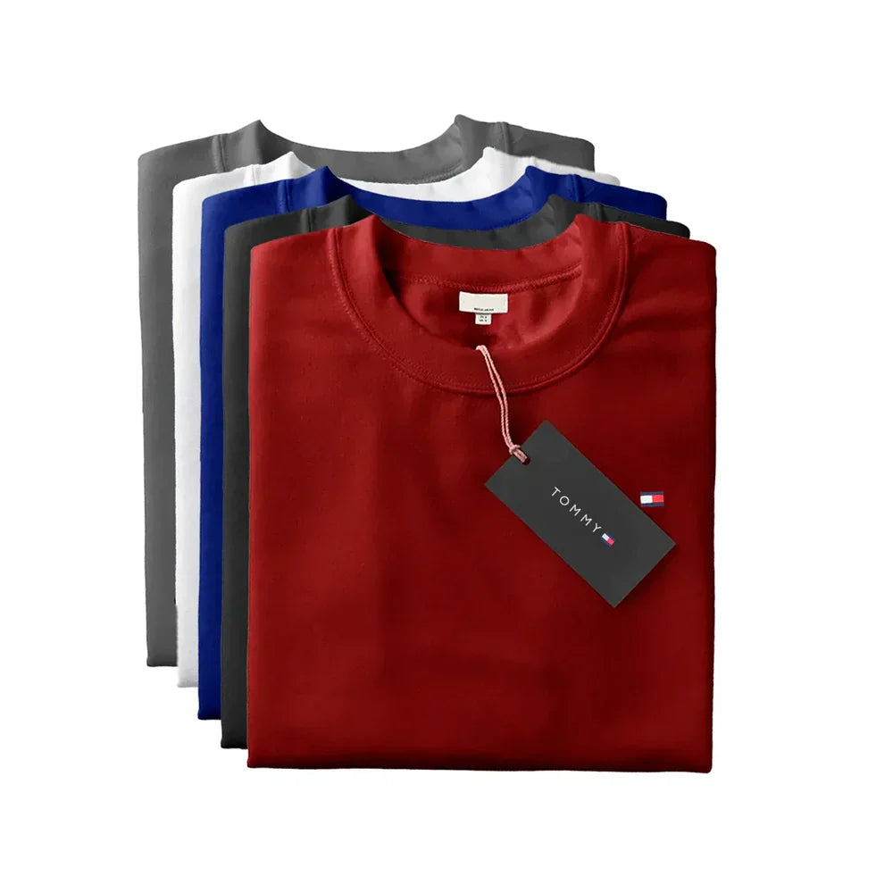 [BUY 3 GET 5] Kit 5 T-Shirt TH Essential